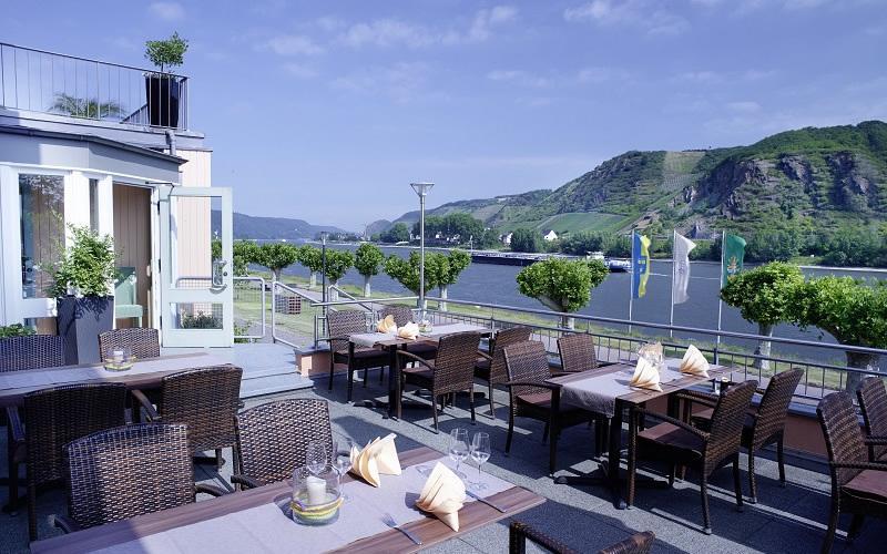 Hotel Villa Am Rhein Андернах Екстер'єр фото